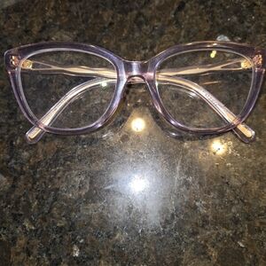 Coach Women's Glasses in Light Purple